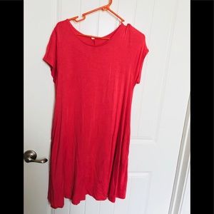 Short sleeve boutique pocket dress
